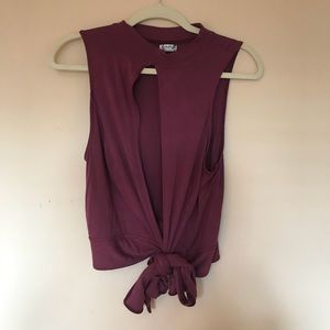 Free People Tie Top